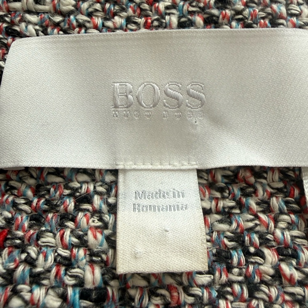 Boss Multicolor Tweed Blazer - Picture 6 of 10
